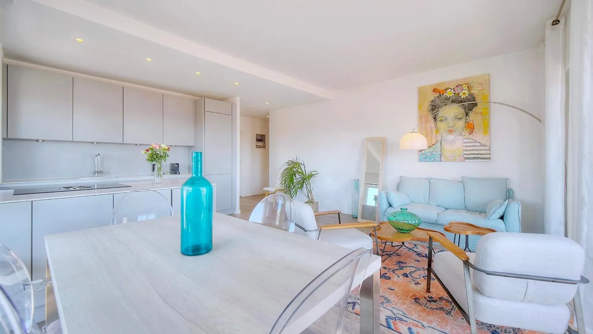 Downtown Cannes 2Br With Ac & Terrace W Sea View - Benakey France